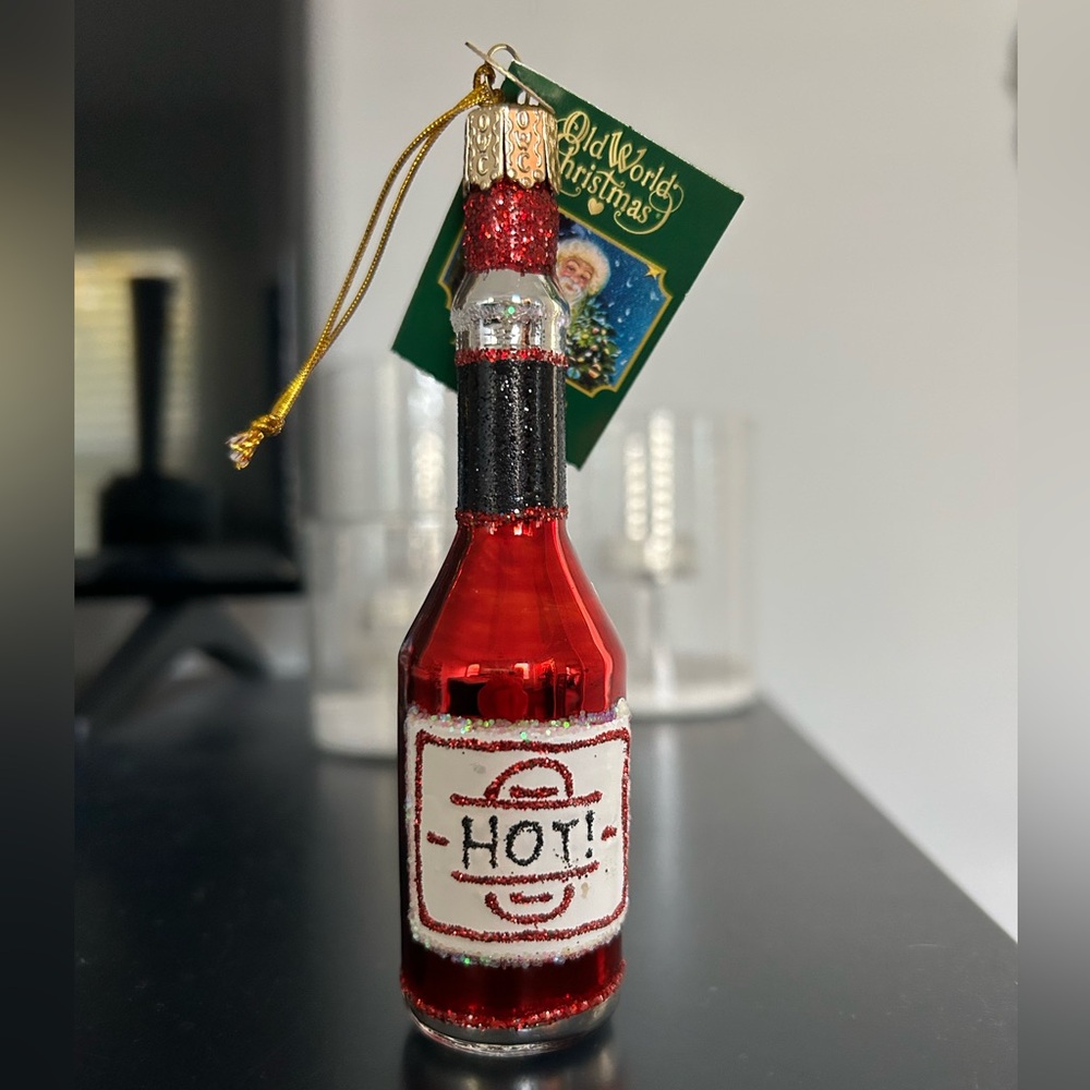 Brand New Hot Sauce Christmas Tree Ornament